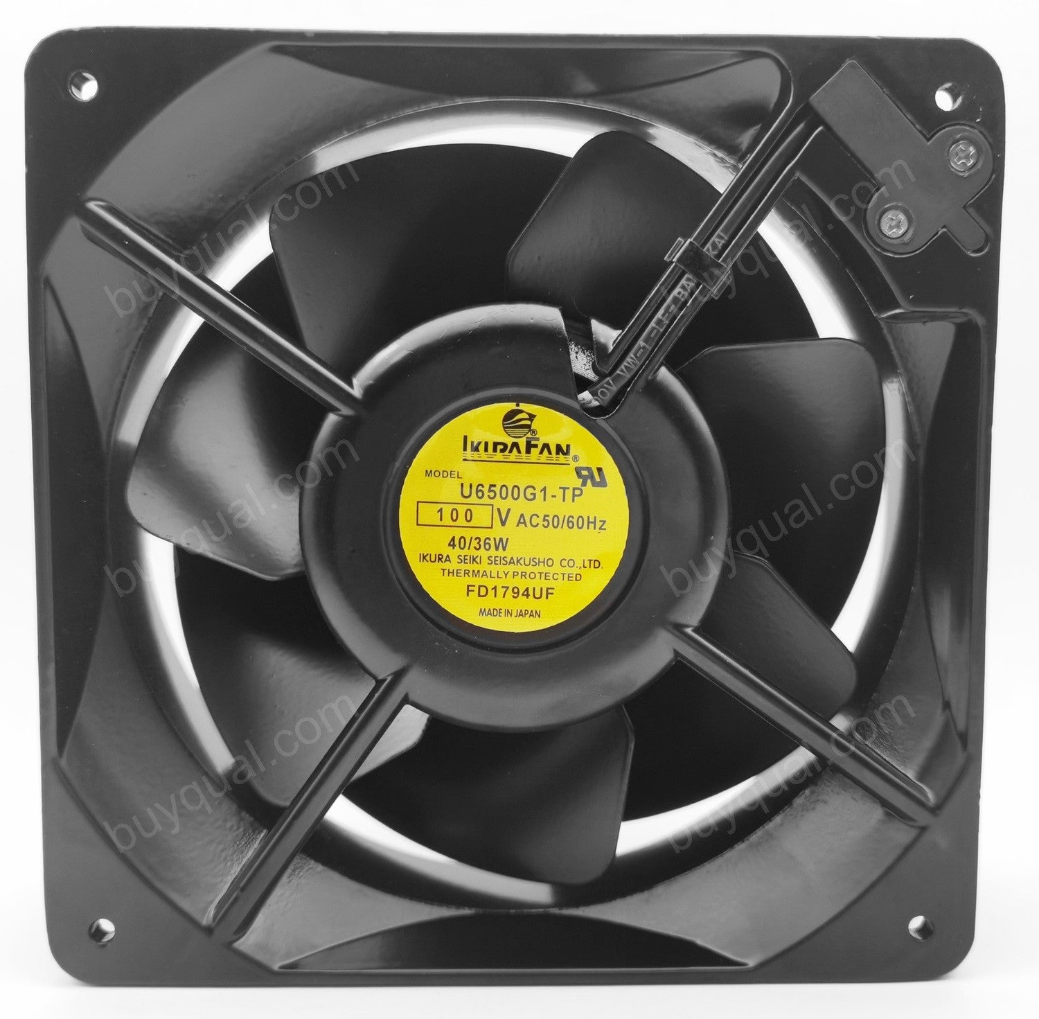 IKURA FAN U6500G1-TP 100V 40/36W 2wires Cooling Fan - New IKURA FAN U6500G1-TP 100V 40/36W 2wires Cooling Fan - New